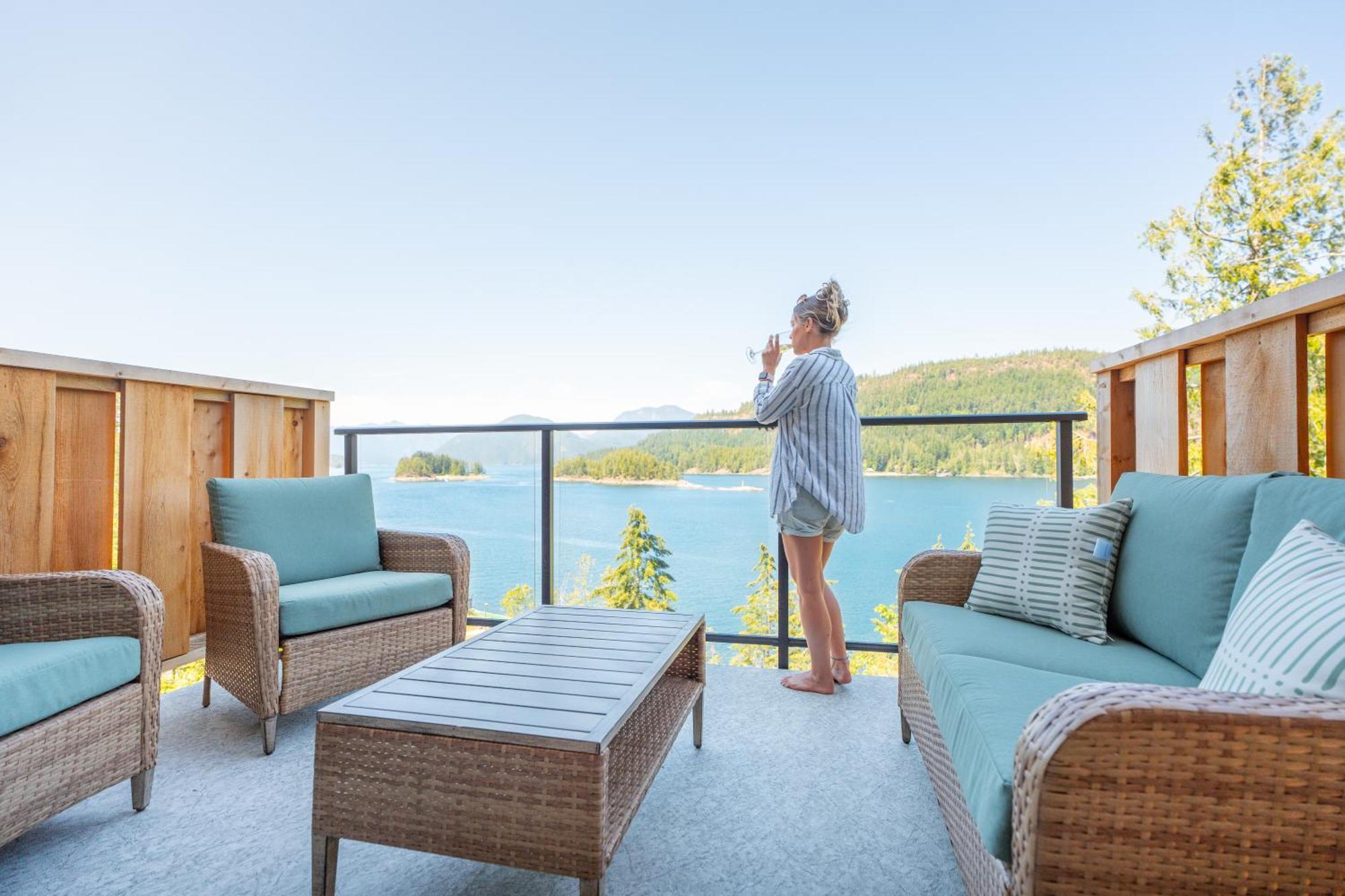 West Coast Wilderness Lodge Egmont Dış mekan fotoğraf