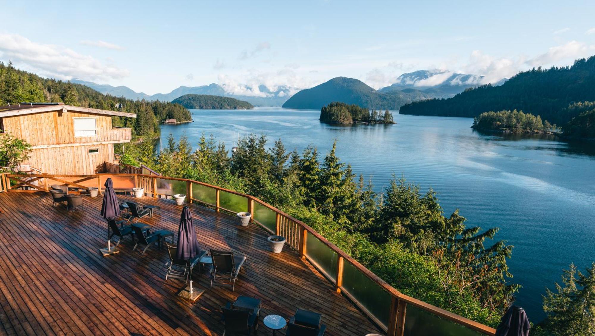 West Coast Wilderness Lodge Egmont Dış mekan fotoğraf